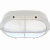 Светильник НПП 2хGX53 IP65 серый решетка алюм 215х135х65 мм B4148S